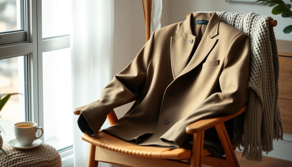 Comfort of mandarin collar jackets