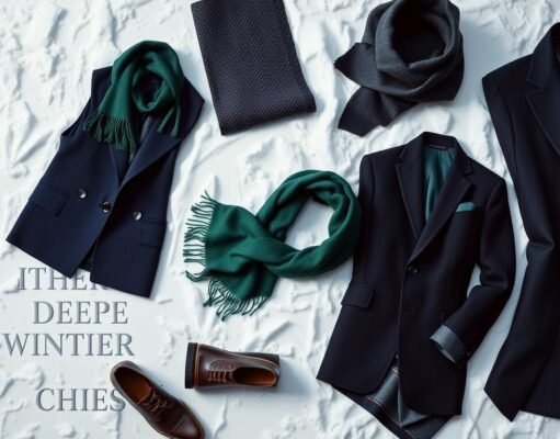 Deep Winter Color Palette for Men: Style Guide deep winter color palette men