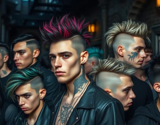 Top Goth Haircuts for Men | Edgy Styles & Cuts goth haircuts male