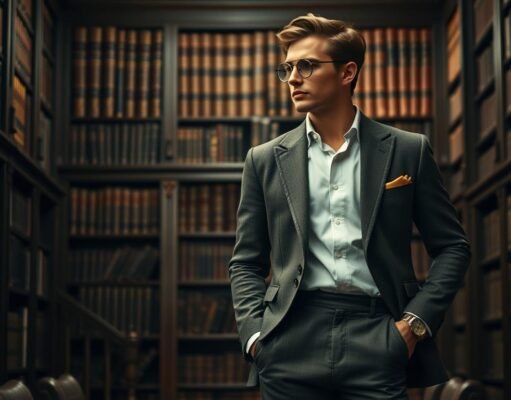 Dark Academia Fashion for Men: Timeless Style Guide men's dark academia