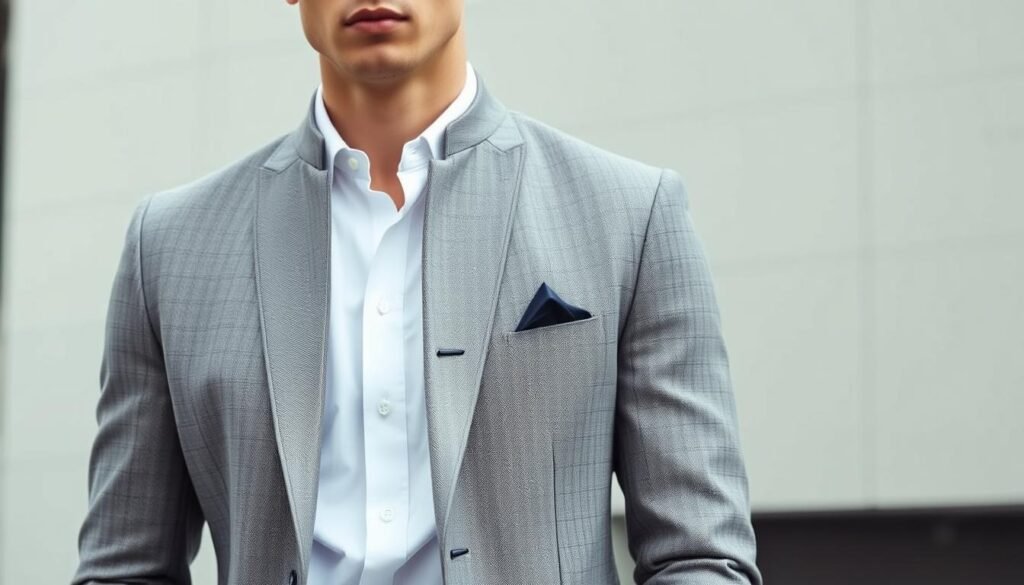 trendy mandarin collar outerwear