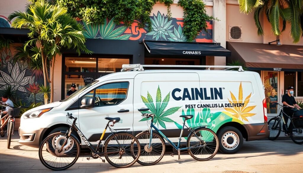 Cannabis Delivery Service Support