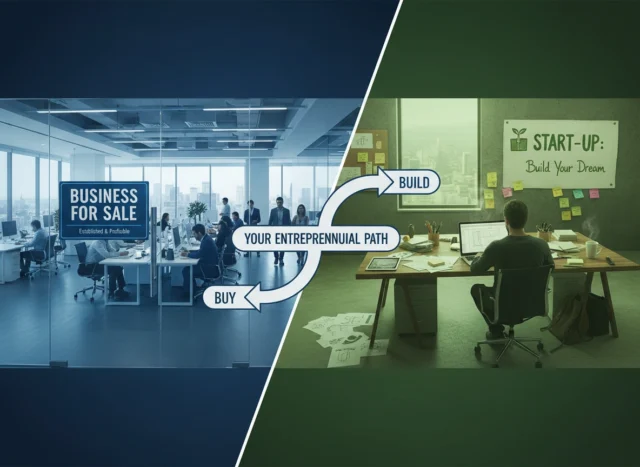 Buying vs. Starting a Business: Which Path Is Right for You?