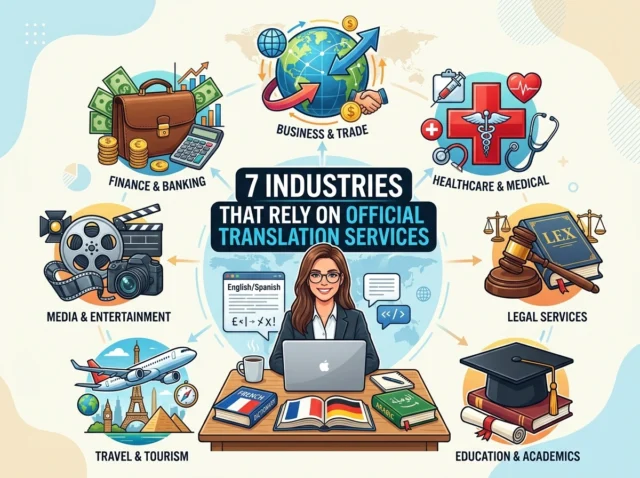 7 Industries That Rely on Official Translation Services