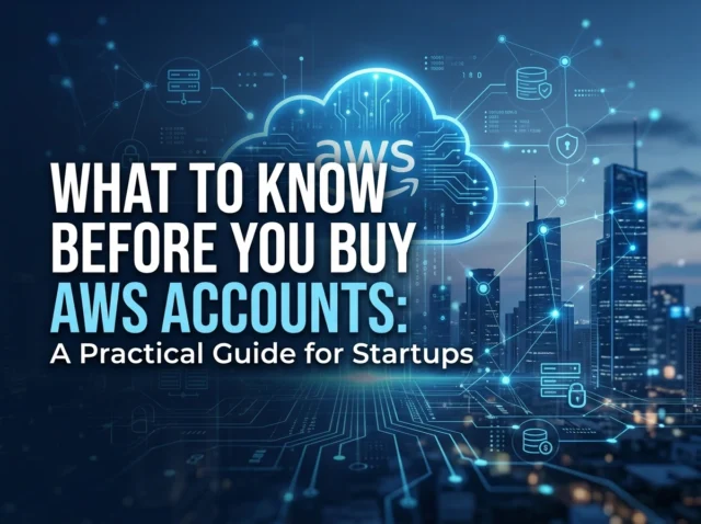 What to Know Before You Buy AWS Accounts: A Practical Guide for Startups