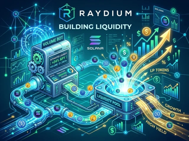 Raydium Volume Bot Basics: Building Liquidity on Solana's Busiest DEX